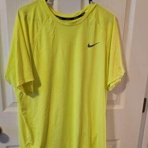 Nike Men's Bright Yellow Tee